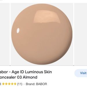 NEW Babor Germany luminous skin concealer 03 almond